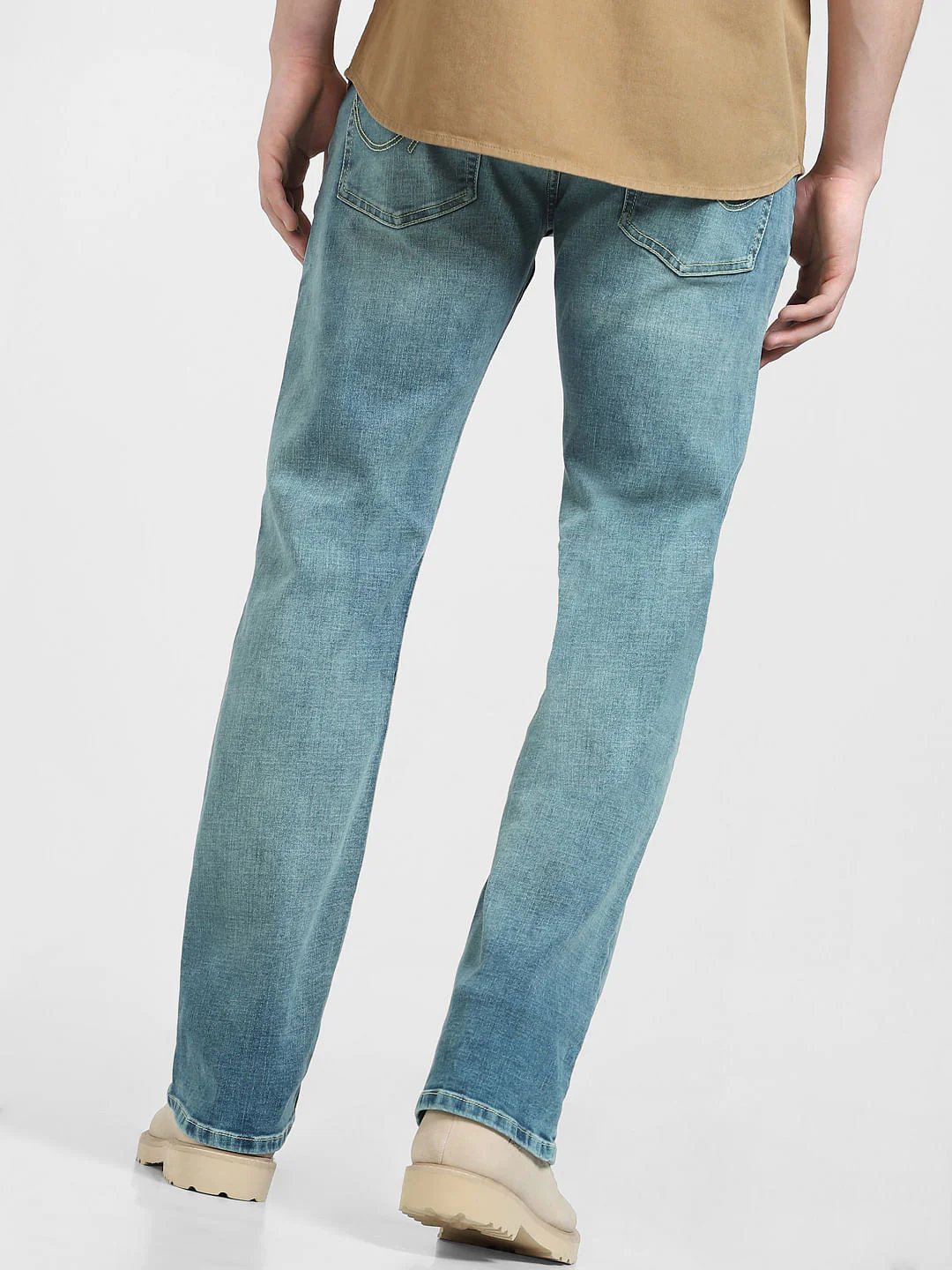 Light Blue High Rise Ray Bootcut Jeans - Image 4
