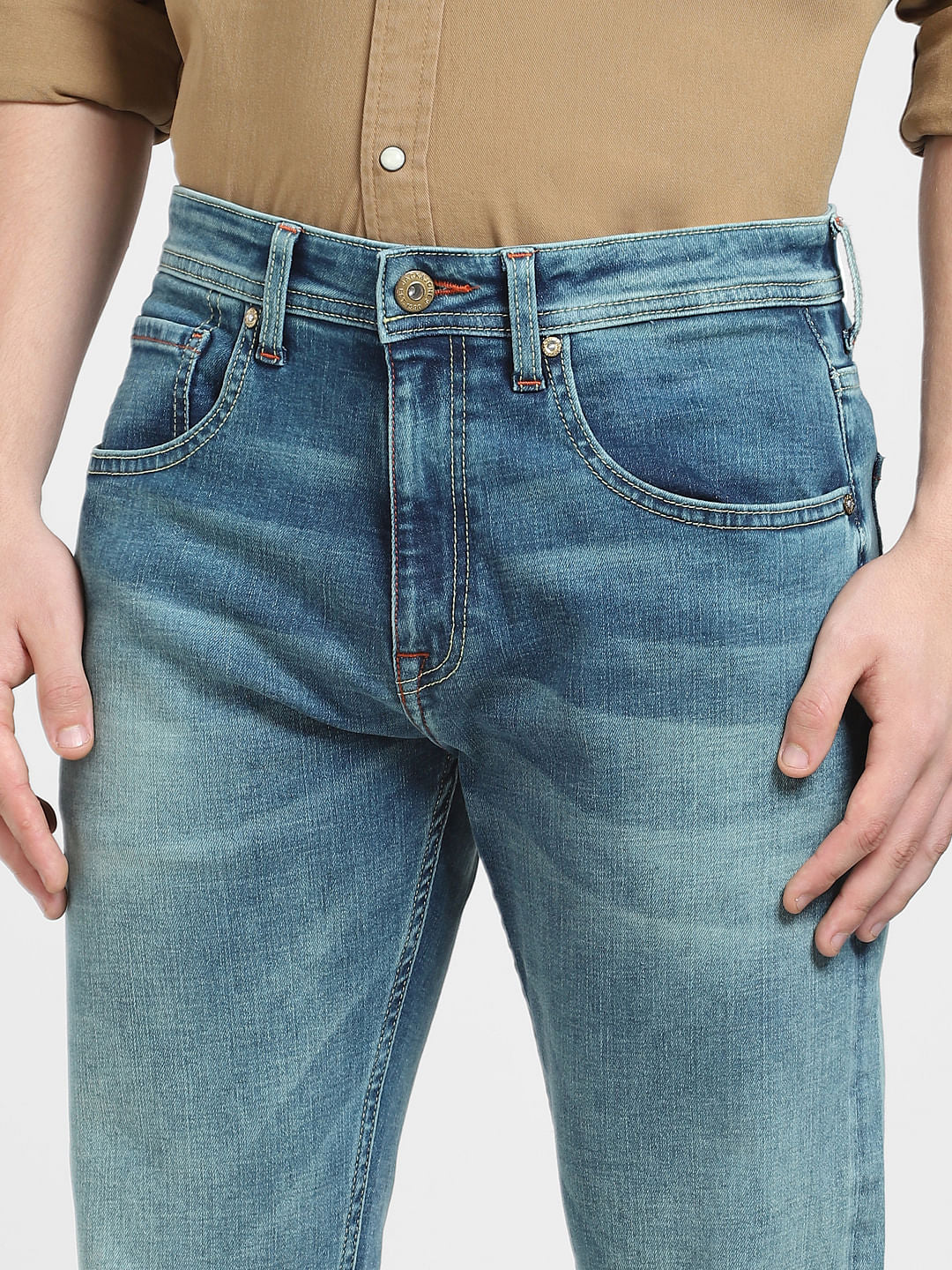 Light Blue High Rise Ray Bootcut Jeans - Image 5