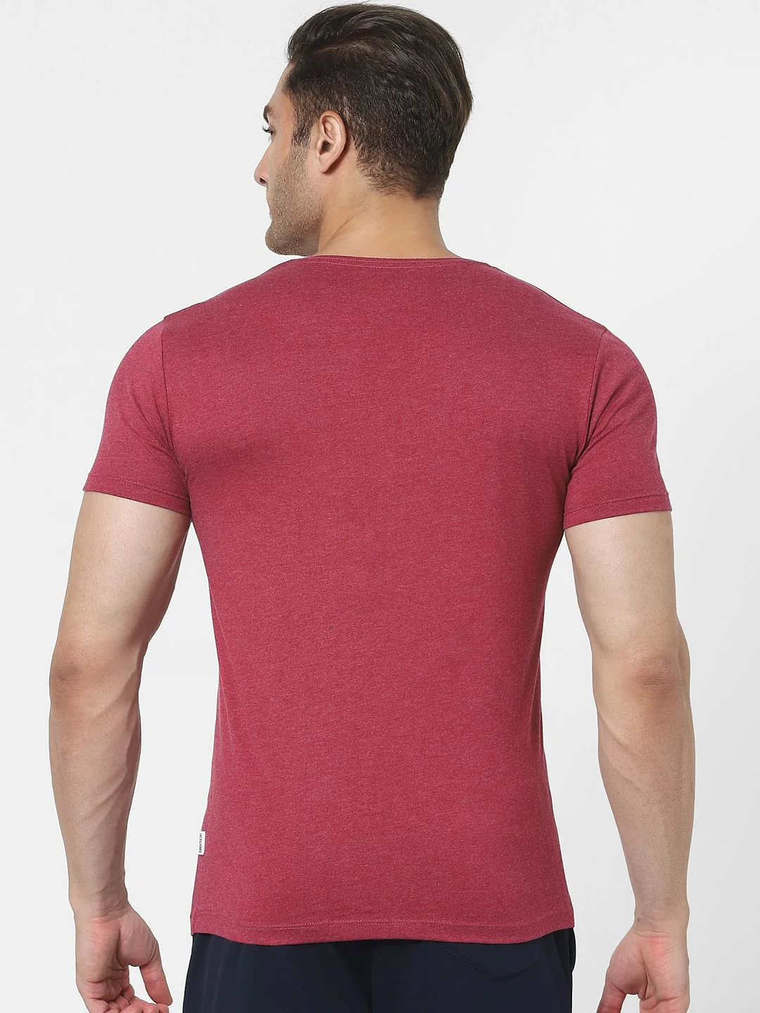 Red & Grey V Neck T-shirts - Pack of 2 - Image 6