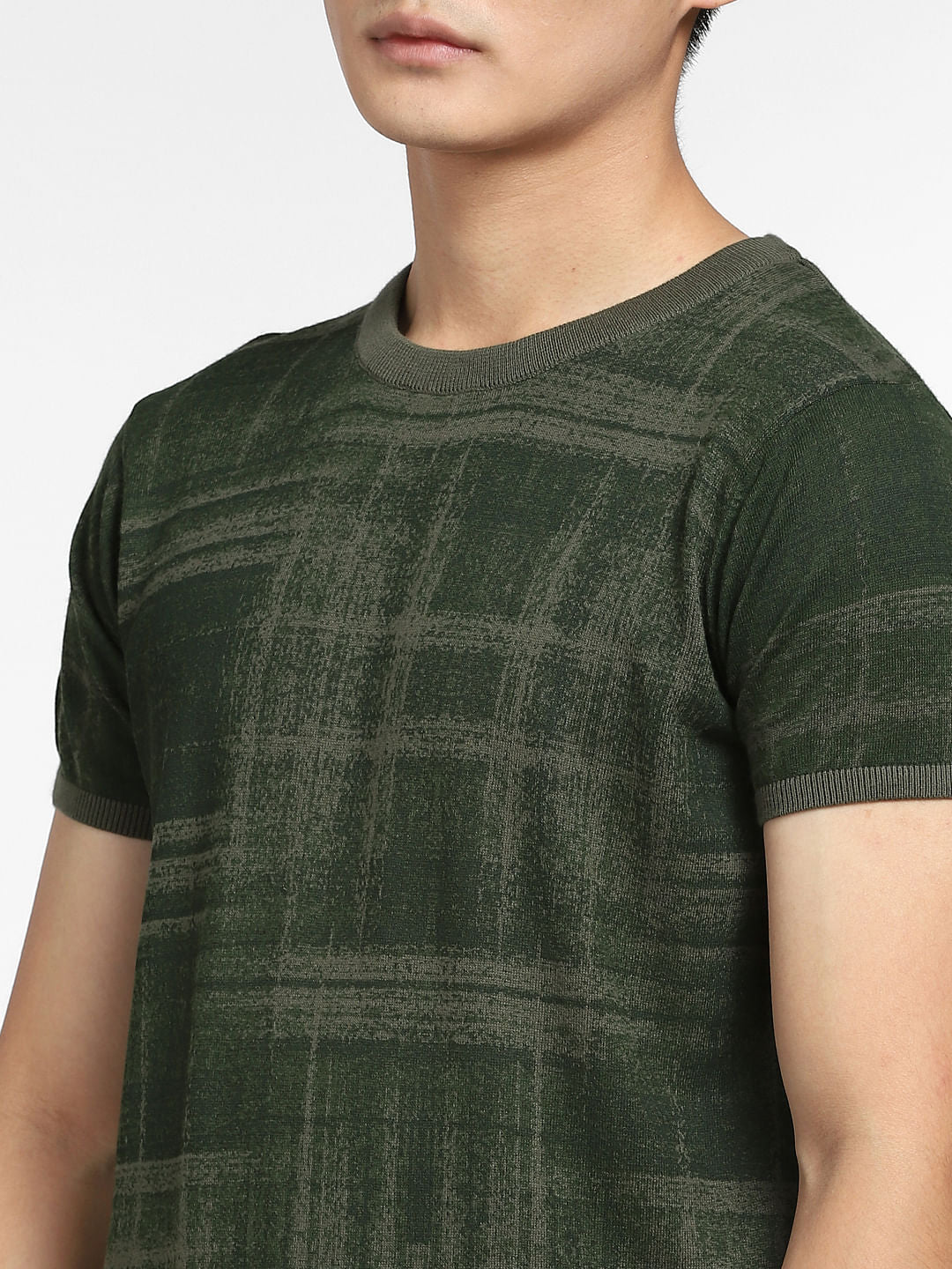 Green Printed Pullover - Image 5