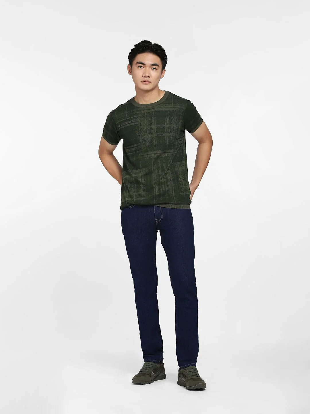 Green Printed Pullover - Image 6