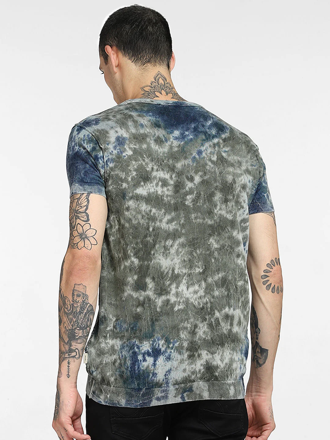 Green Tie-Dye T-shirt - Image 4