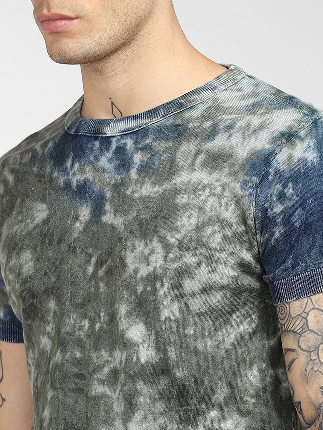 Green Tie-Dye T-shirt - Image 5