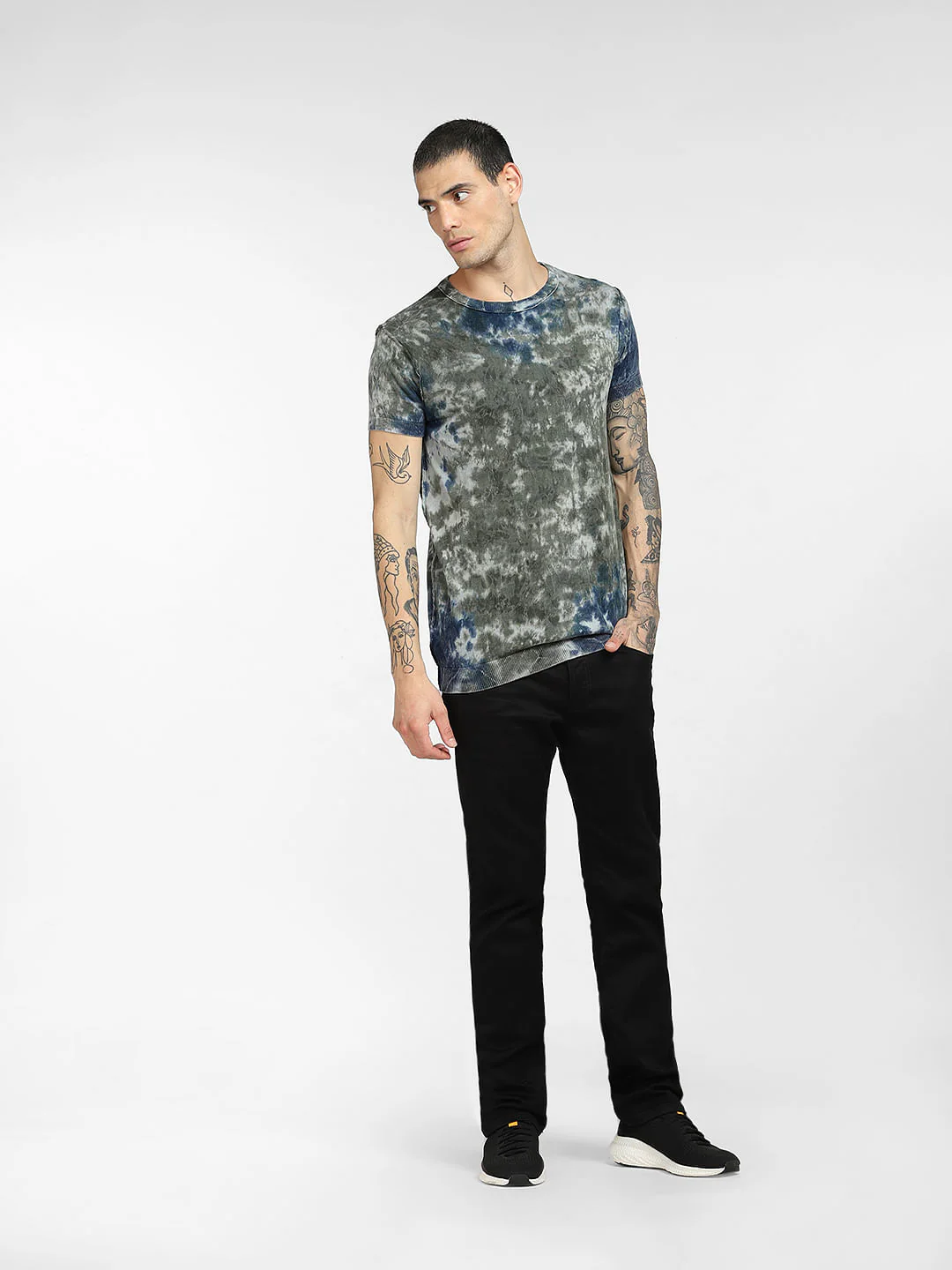 Green Tie-Dye T-shirt - Image 6