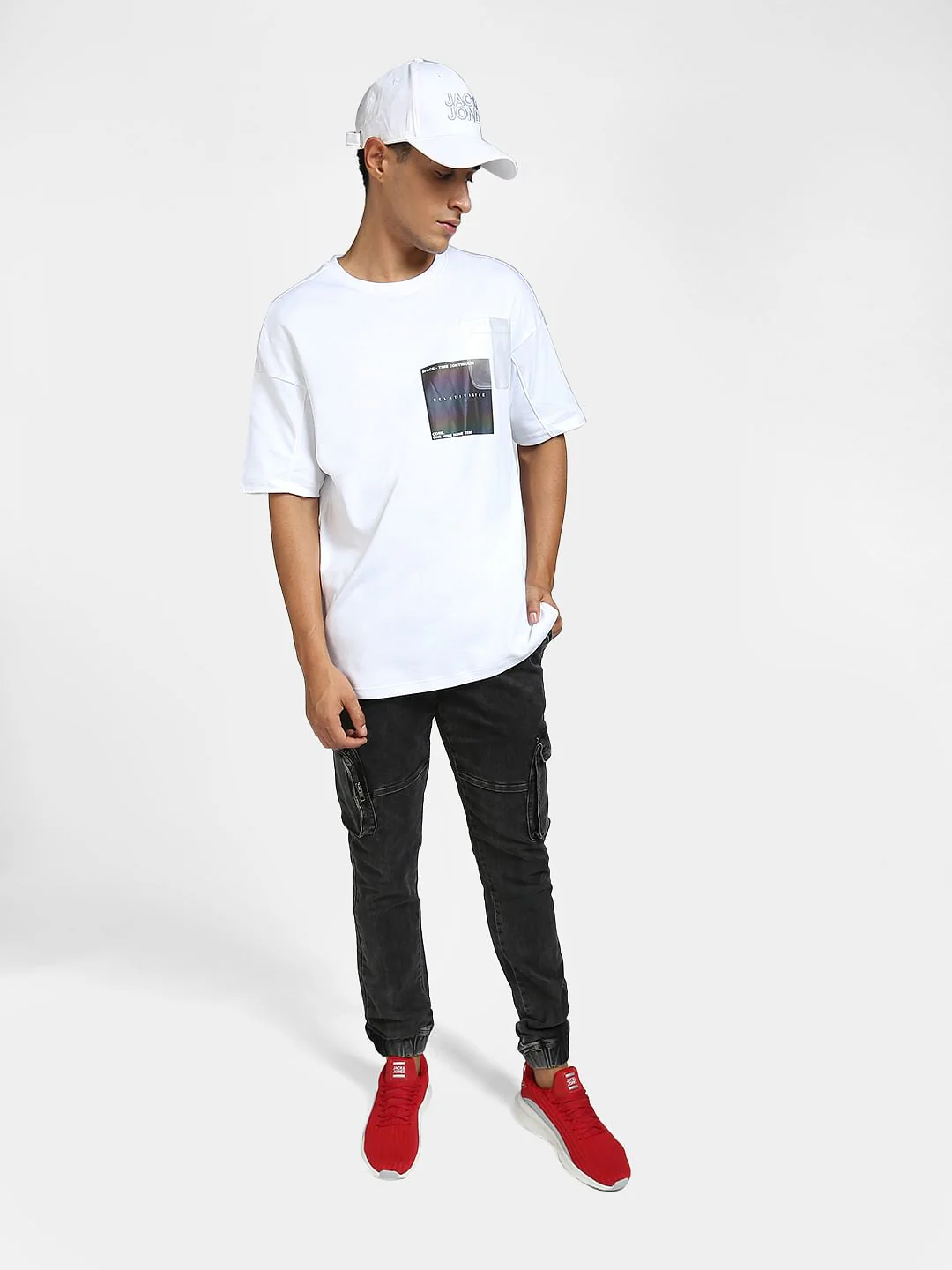 Black Low Rise Simon Anti Fit Jeans
