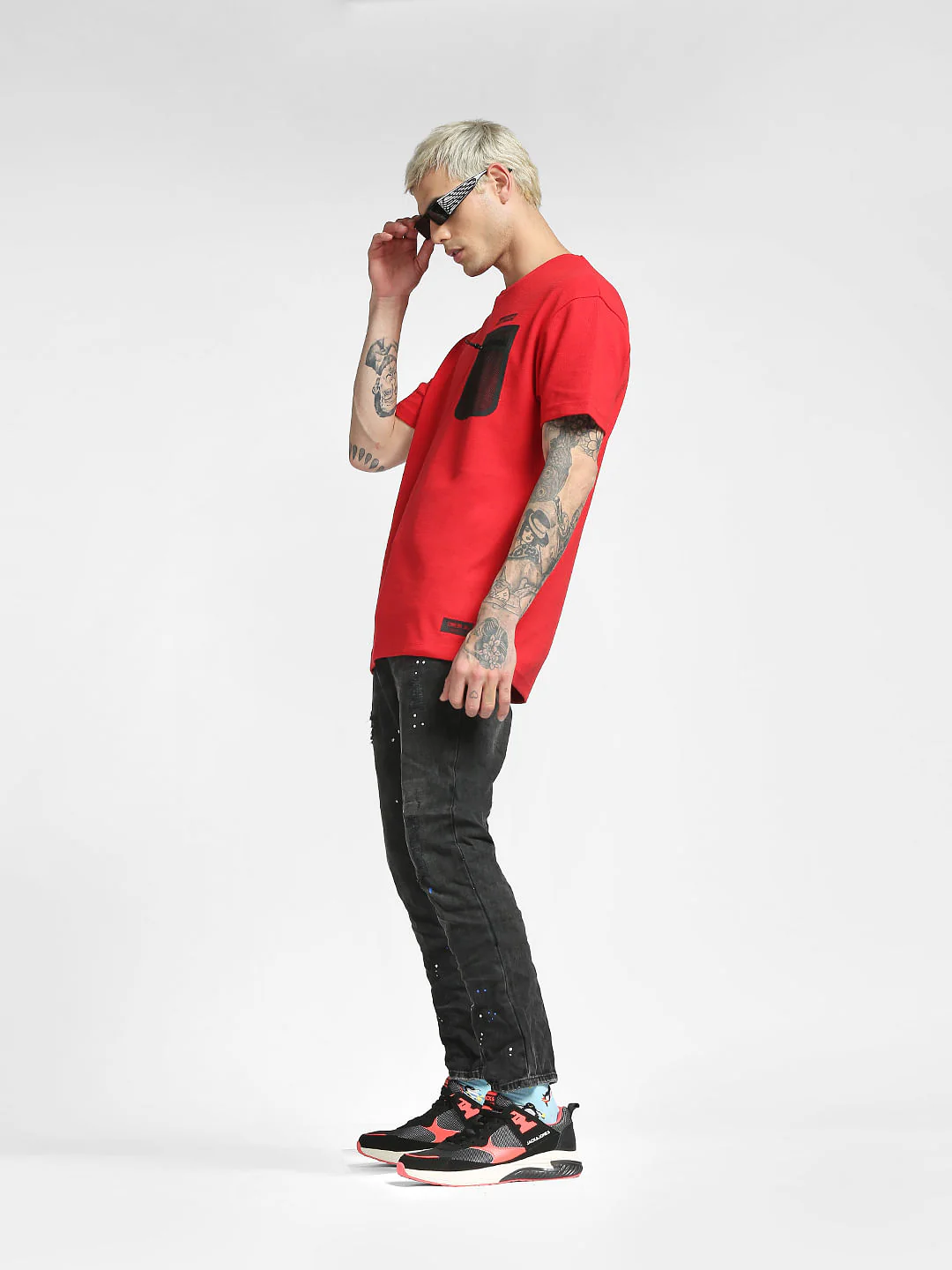 Black Low Rise Ben Skinny Jeans