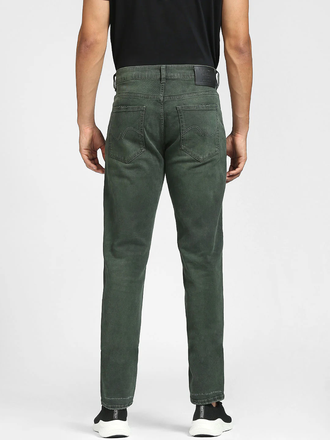 Green Low Rise Ben Skinny Jeans - Image 4