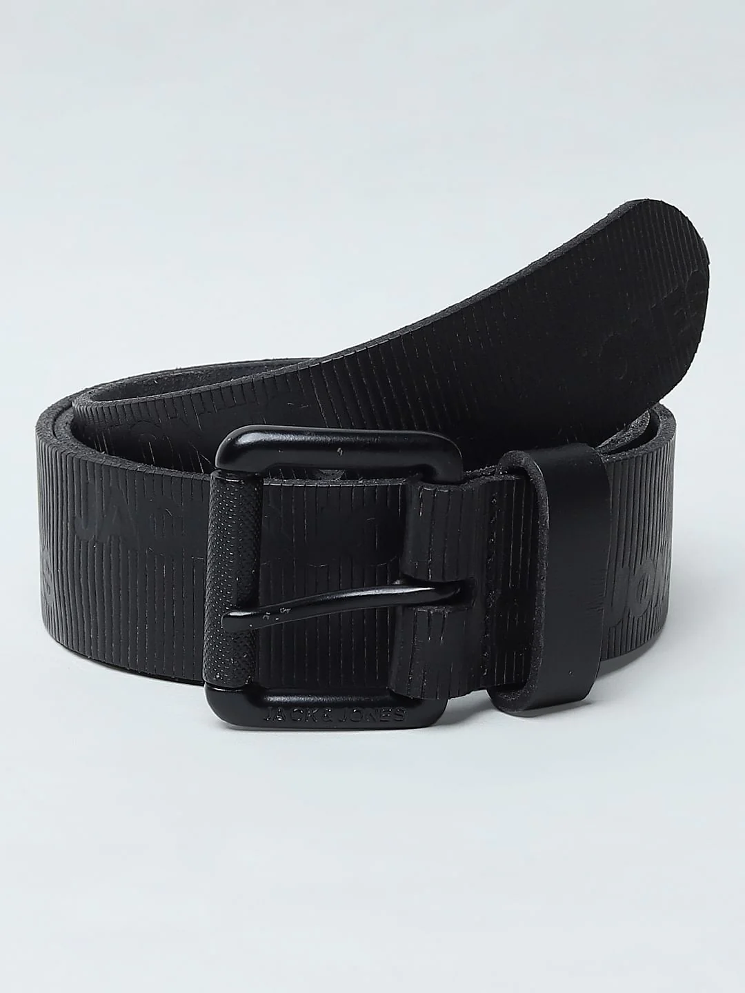 Black Leather Belt - Image 2