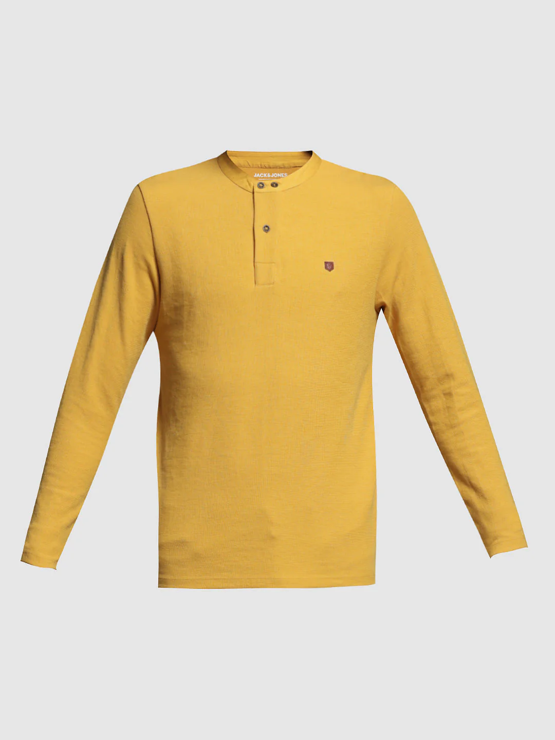 YELLOW HENLEY T-SHIRT - Image 7