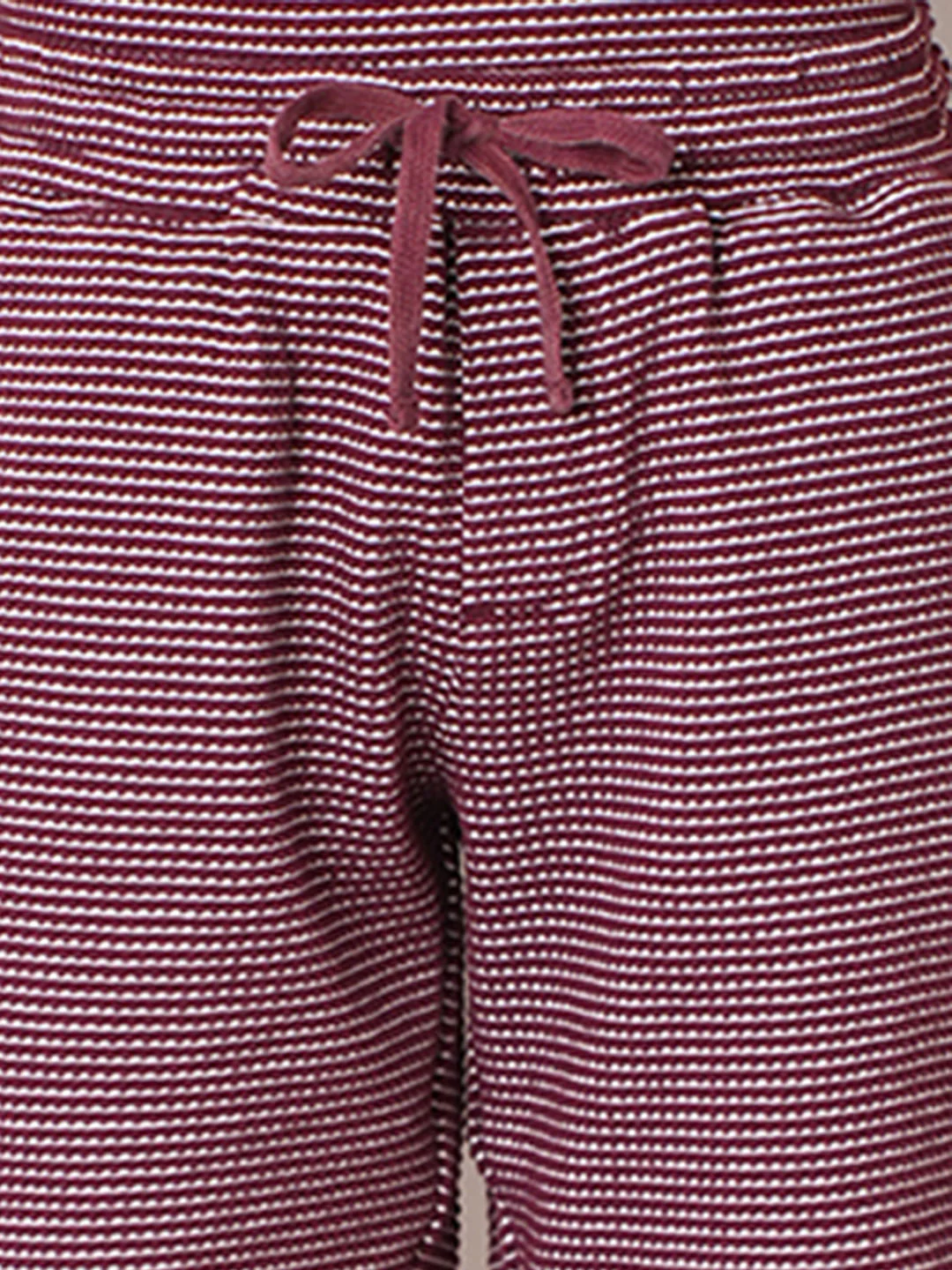 Boys Red Co-ord Set Shorts - Image 6