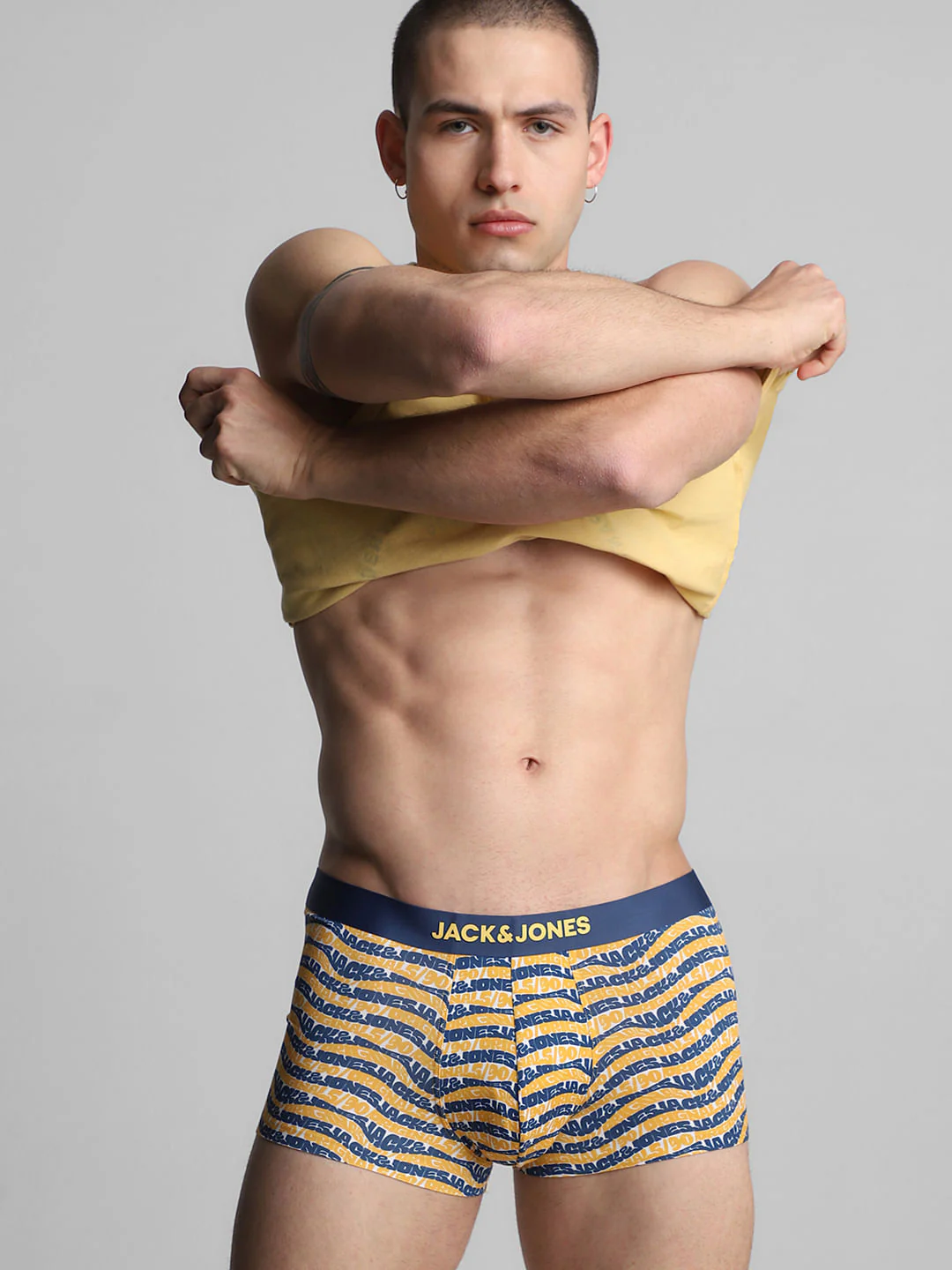 Yellow Printed Trunks - Image 5