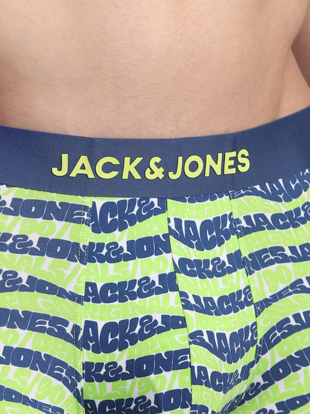 Green Printed Trunks - Image 4