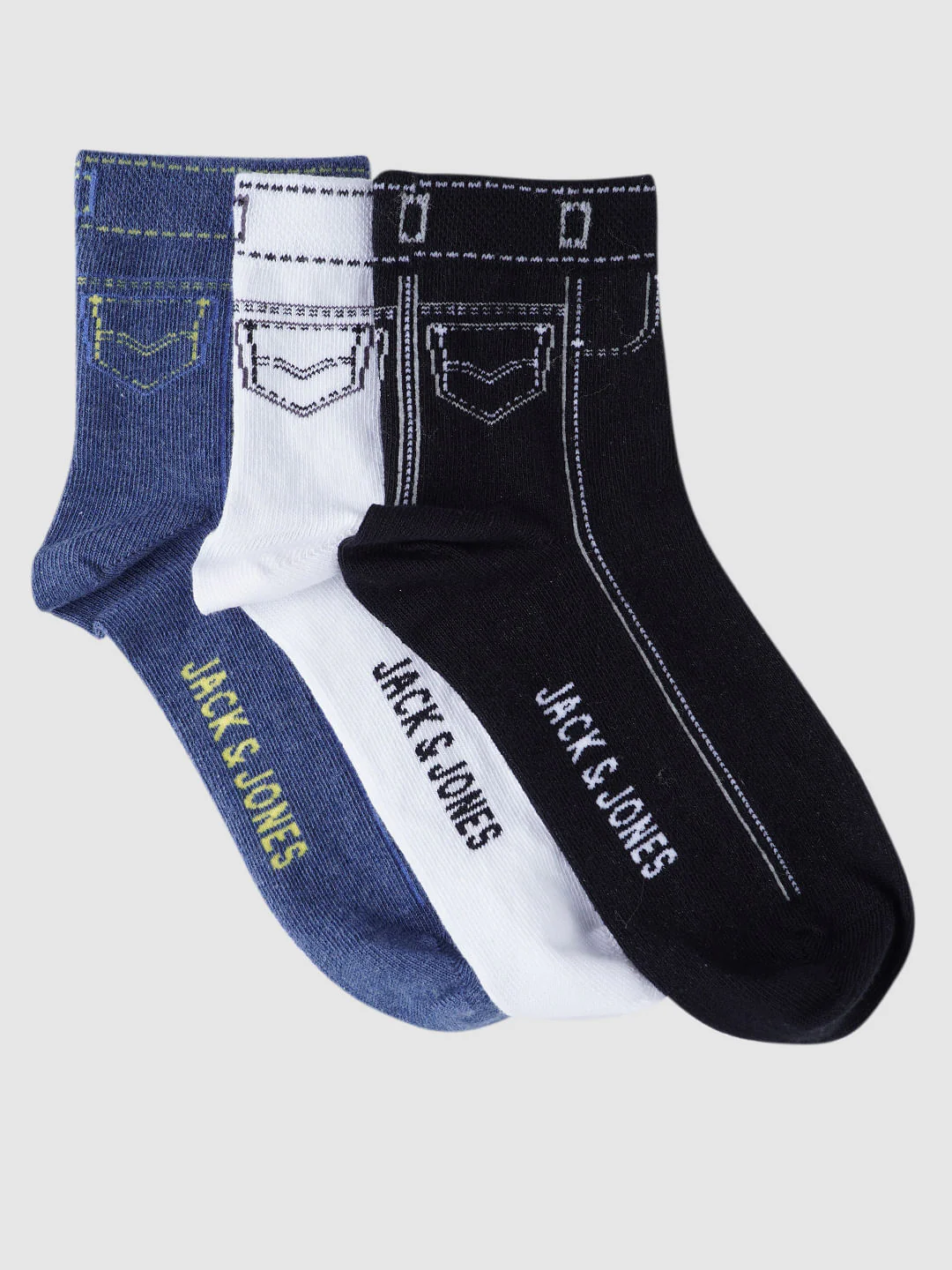 Boys Midi Length Printed Socks - Pack of 3 - Image 7