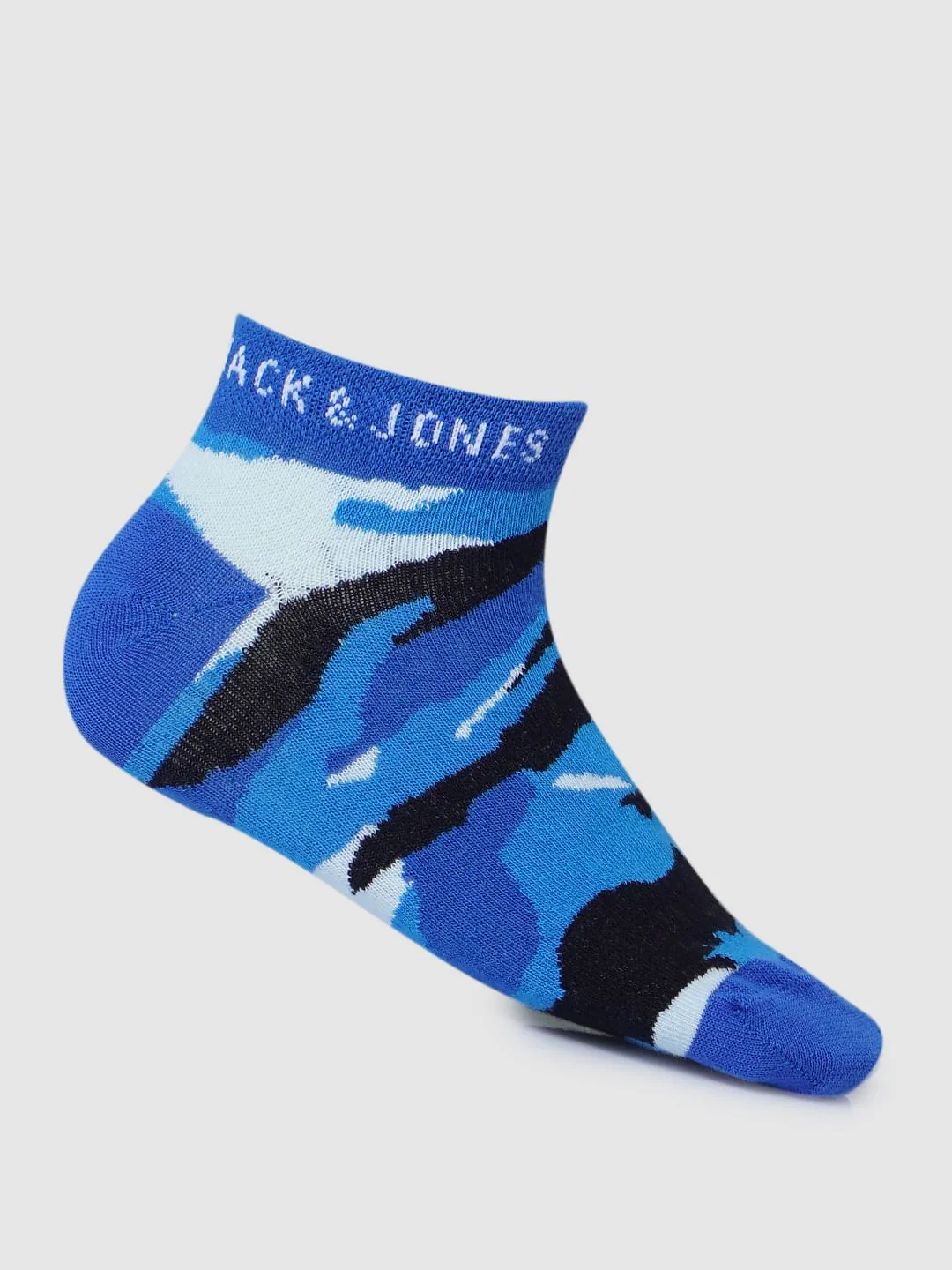 Boys Ankle Length Camo Print Socks - Pack of 3 - Image 6