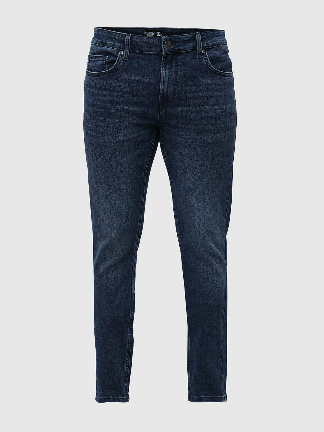 PRODUKT by JACK&JONES Dark Blue Mid Rise Slim Fit Jeans - Image 7