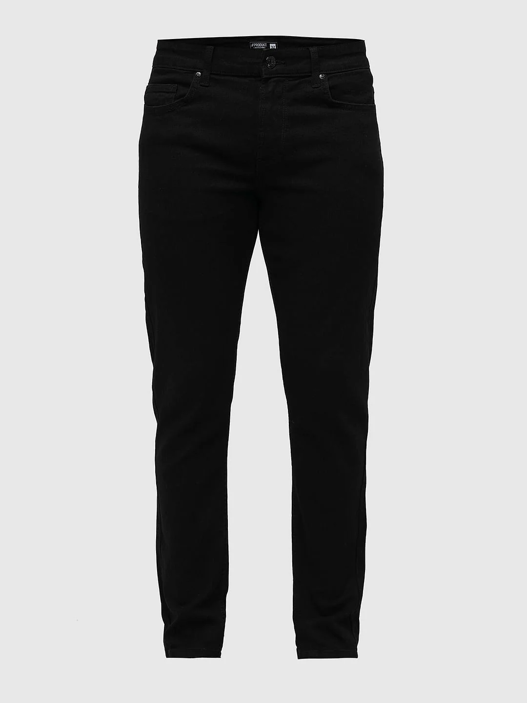 PRODUKT by JACK&JONES Black Mid Rise Slim Fit Jeans - Image 7