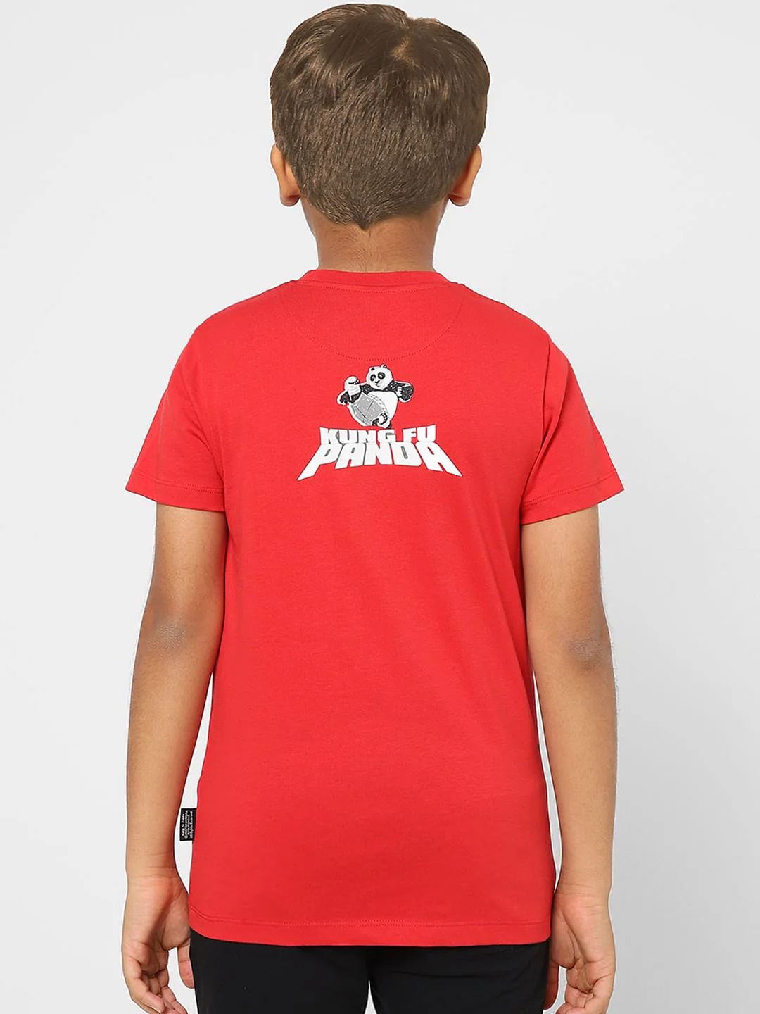 Boys X Kung Fu Panda Red Graphic Print T-shirt - Image 4