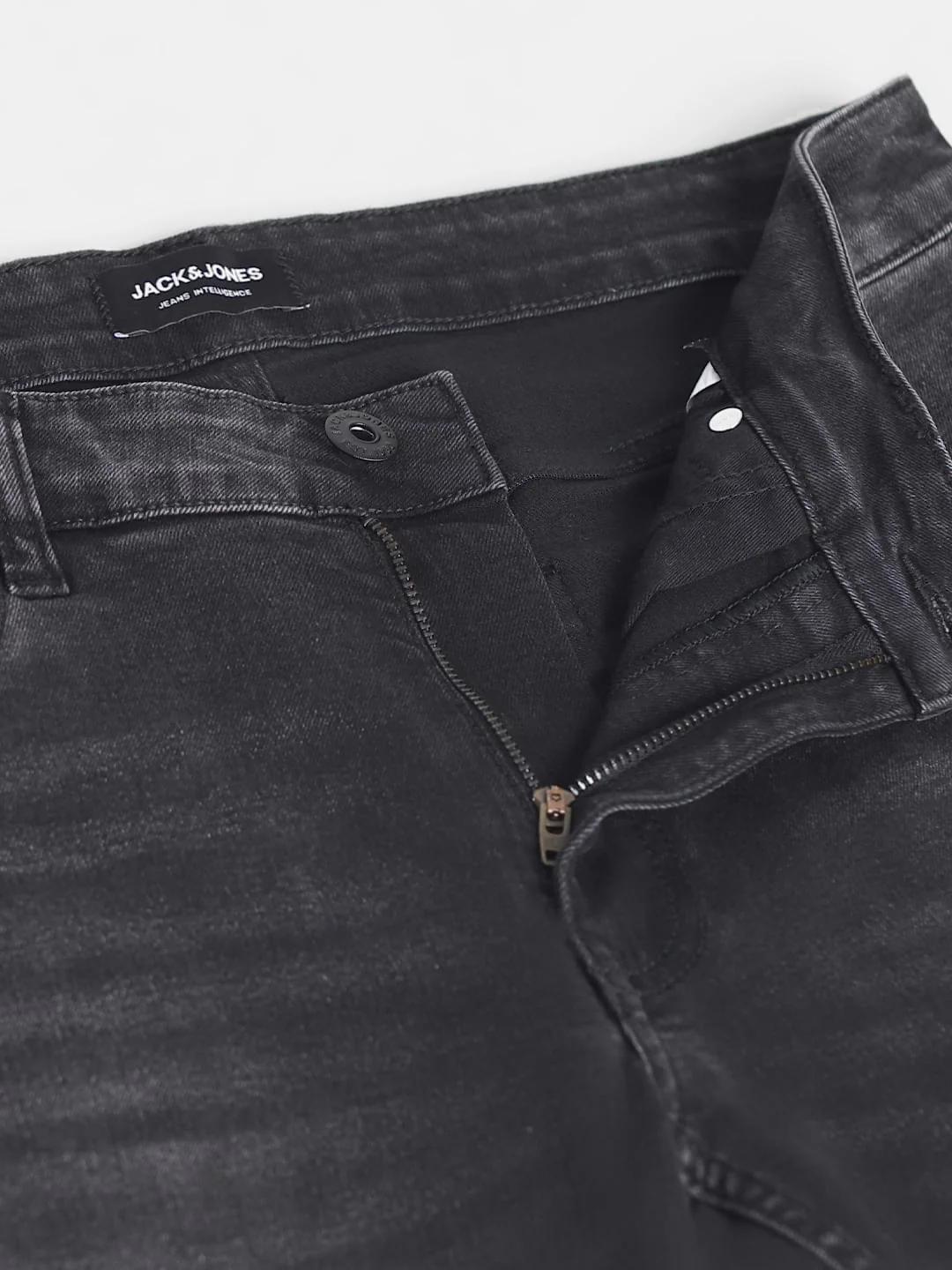 Grey Low Rise Washed Ben Skinny Jeans - Image 5