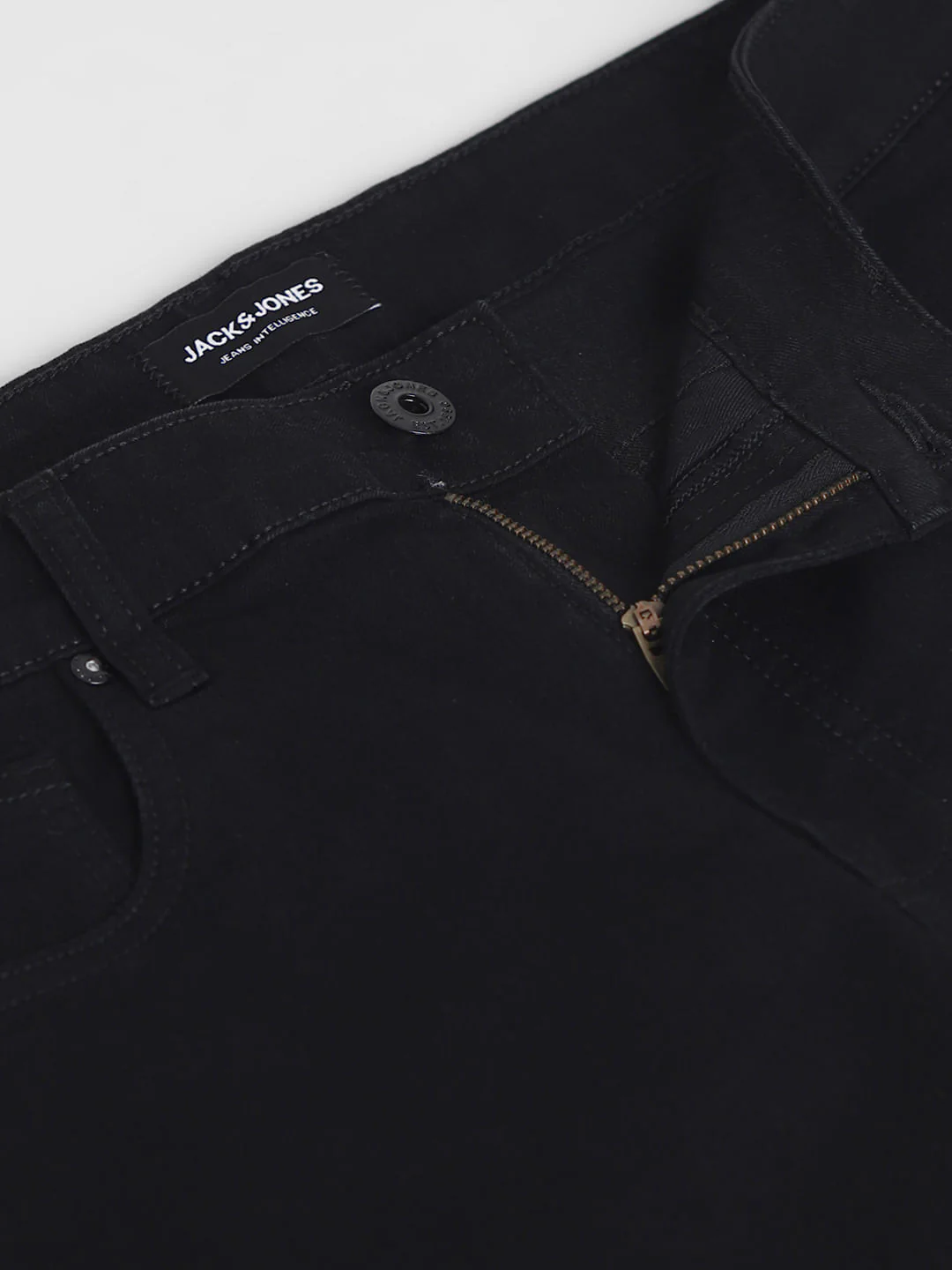 Black Low Rise Glenn Slim Fit Jeans - Image 5