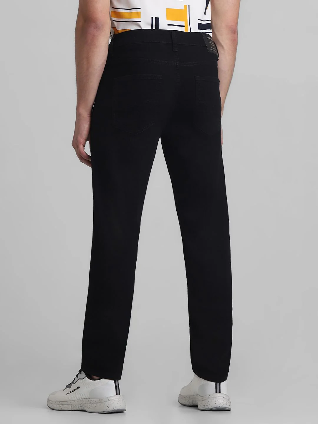 Black Low Rise Tim Anti Fit Jeans - Image 3