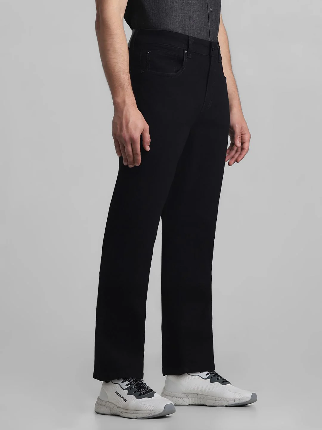 Black High Rise Ray Bootcut Jeans - Image 2