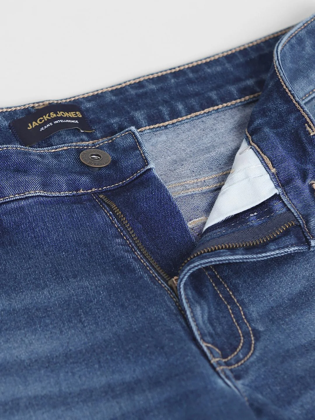 Blue Low Rise Glenn Slim Fit Jeans - Image 5