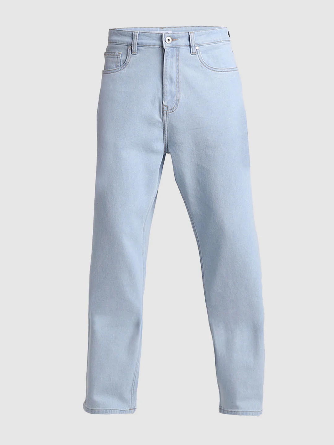 Light Blue High Rise Dario Loose Fit Jeans - Image 6