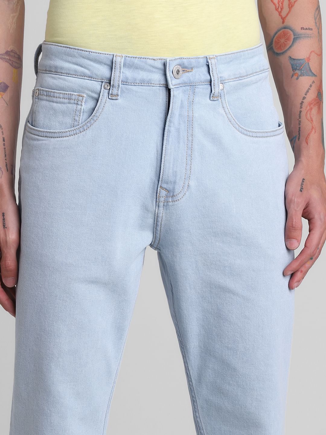 Blue High Rise Ray Bootcut Fit Jeans - Image 4