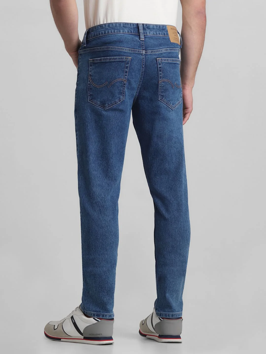 Light Blue Low Rise Glenn Slim Fit Jeans - Image 3