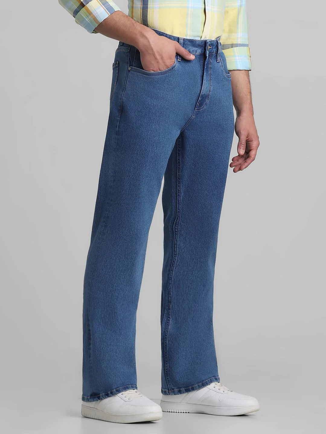 Blue High Rise Ray Bootcut Jeans - Image 2