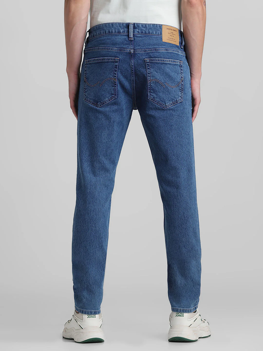 Light Blue Low Rise Ben Skinny Fit Jeans - Image 3