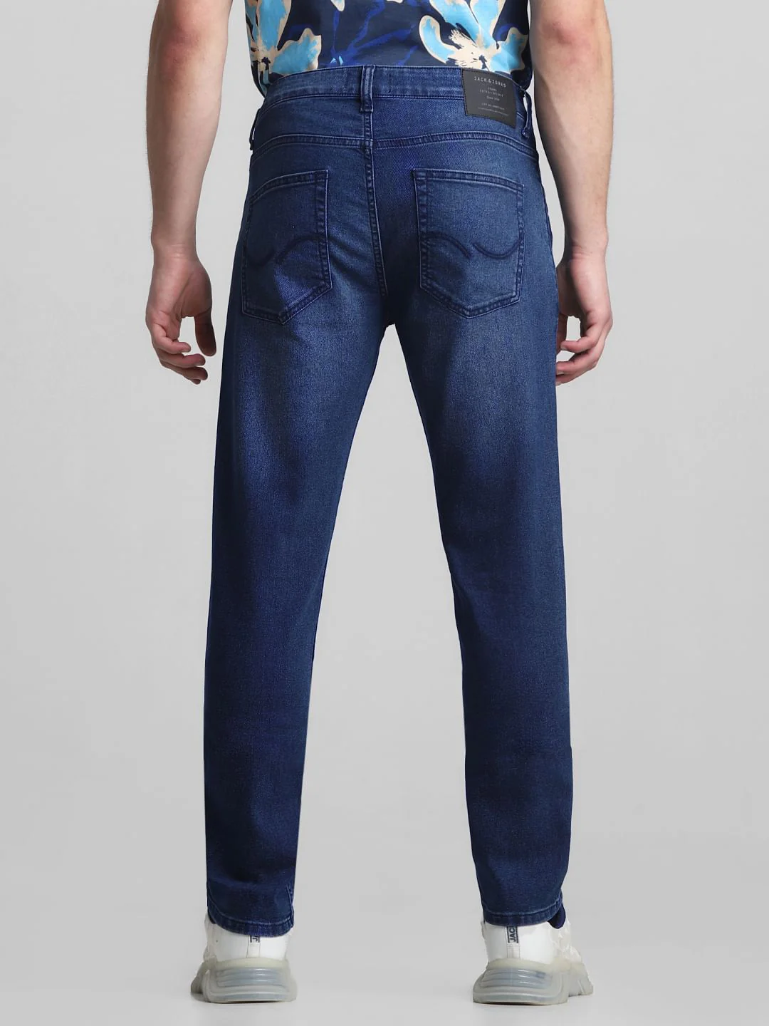 Dark Blue Low Rise Tim Anti Fit Jeans - Image 3