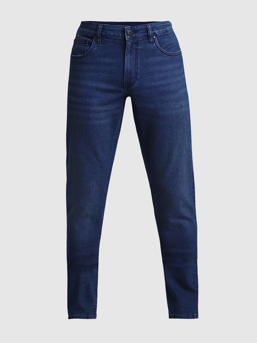 Dark Blue Low Rise Glenn Slim Jeans - Image 6