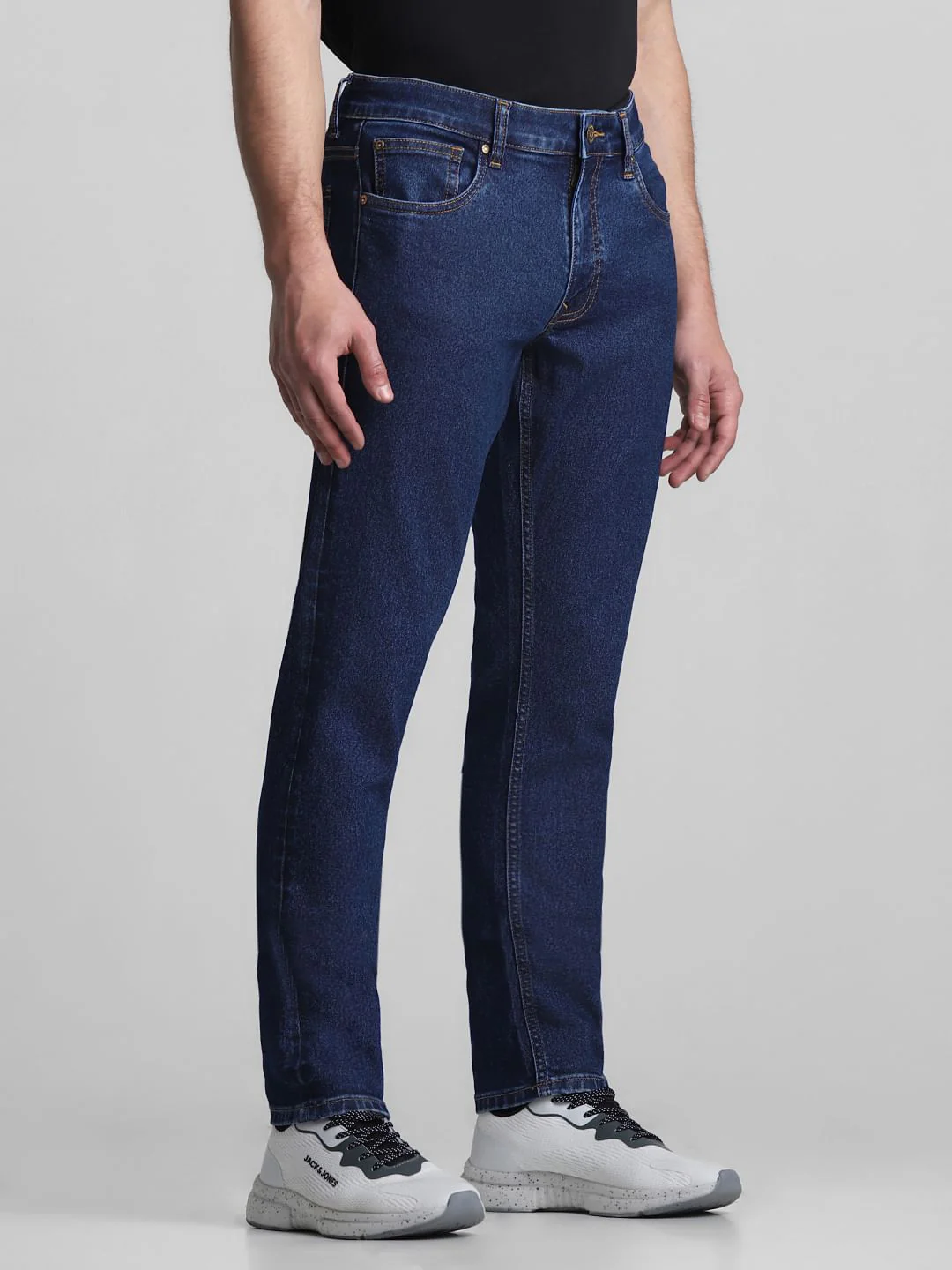 Blue Low Rise Glenn Slim Fit Jeans - Image 2