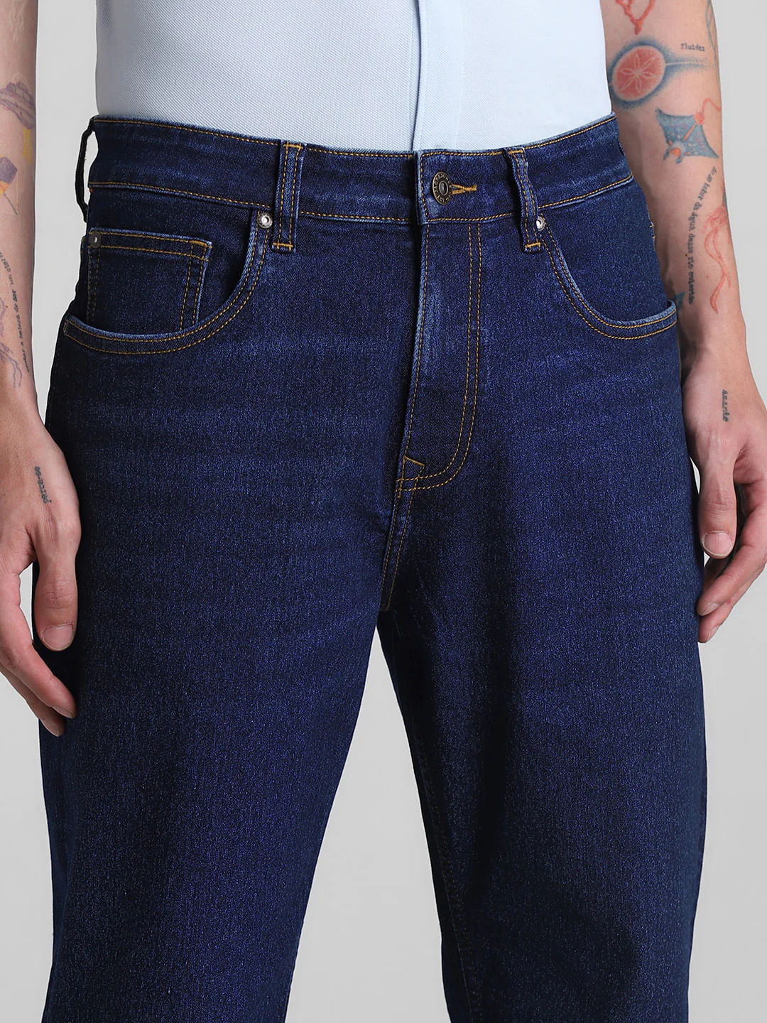 Blue High Rise Ray Bootcut Jeans - Image 4