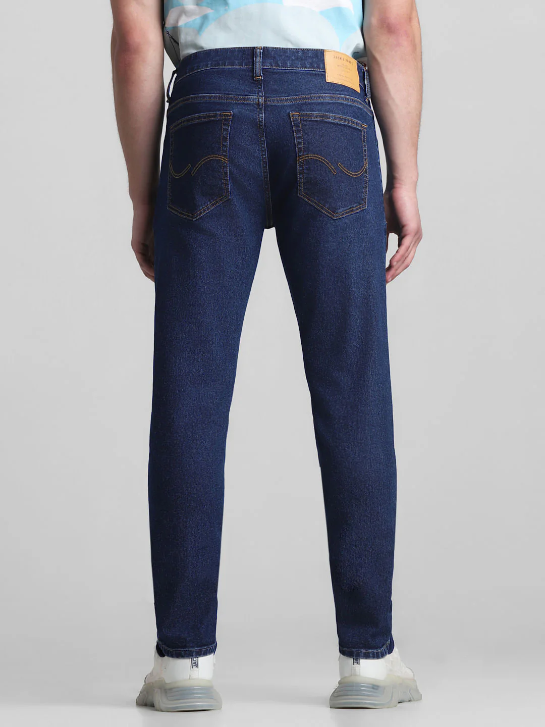 Blue Low Rise Ben Skinny Fit Jeans - Image 3