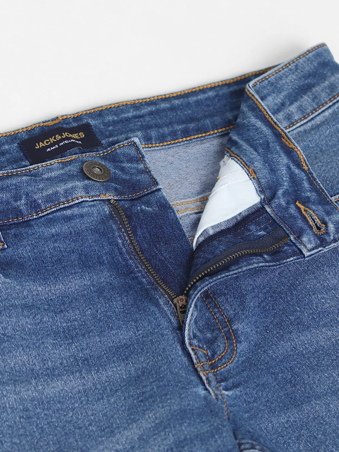 Blue Low Rise Glenn Slim Fit Jeans - Image 5