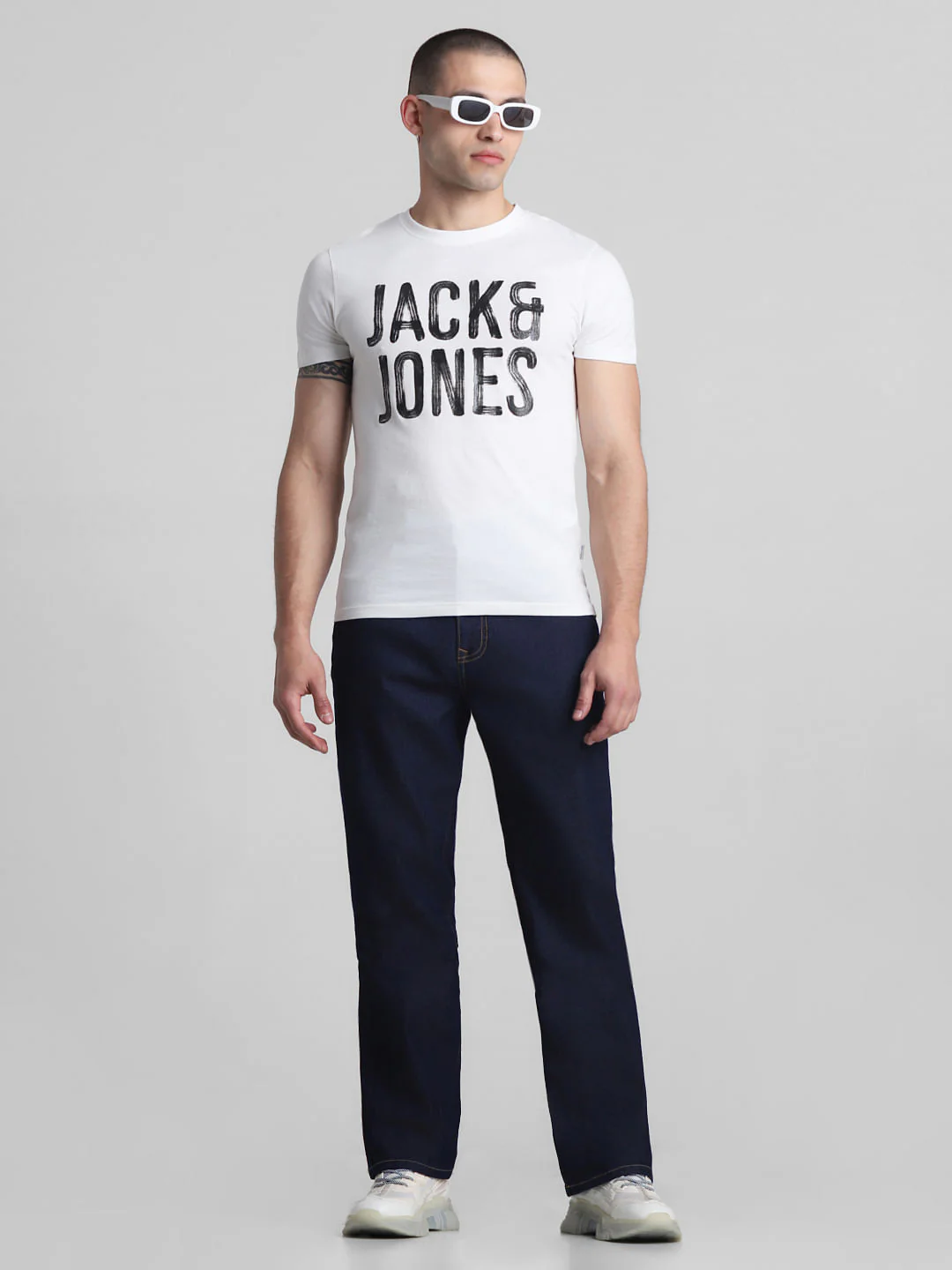 Dark Blue High Rise Ray Bootcut Jeans - Image 5