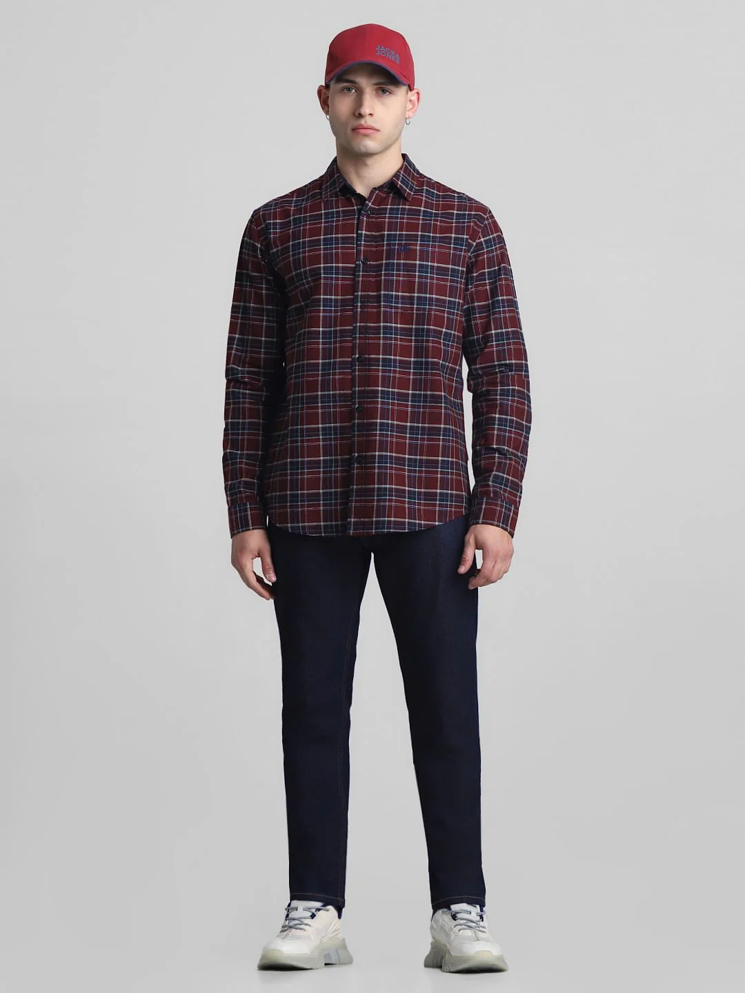 Dark Blue Low Rise Ben Skinny Jeans - Image 5