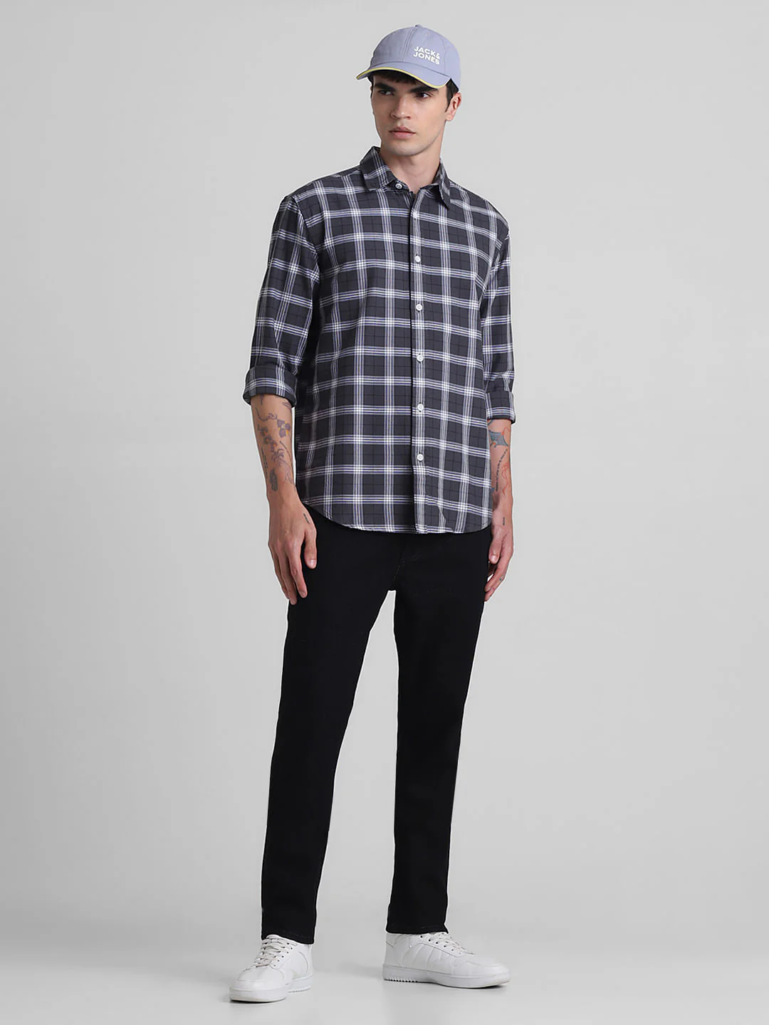 Black Low Rise Ben Skinny Fit Jeans - Image 5