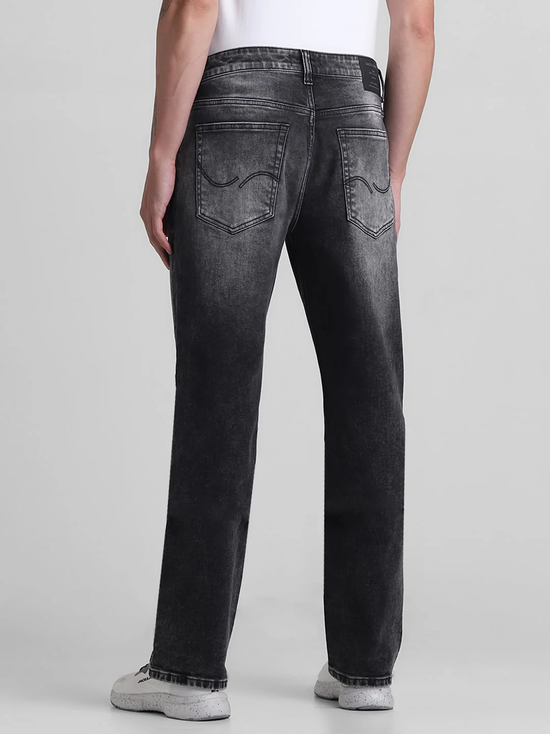 Grey High Rise Ray Bootcut Fit Jeans - Image 3