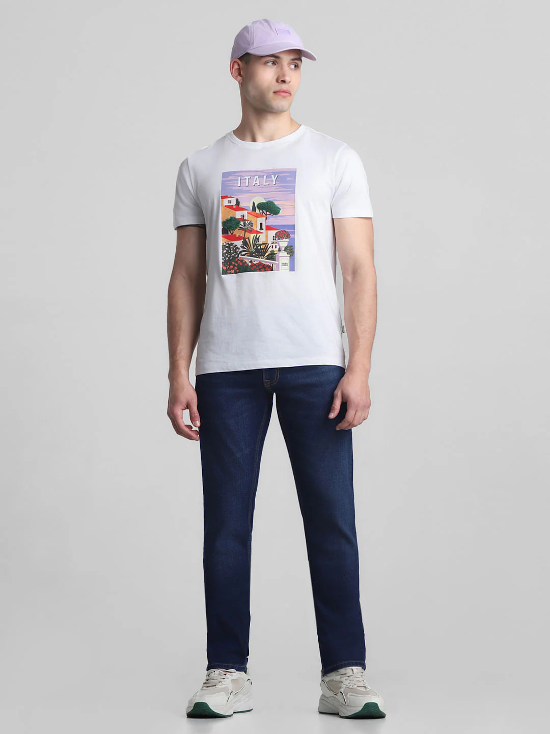 Dark Blue Low Rise Glenn Slim Fit Jeans - Image 5