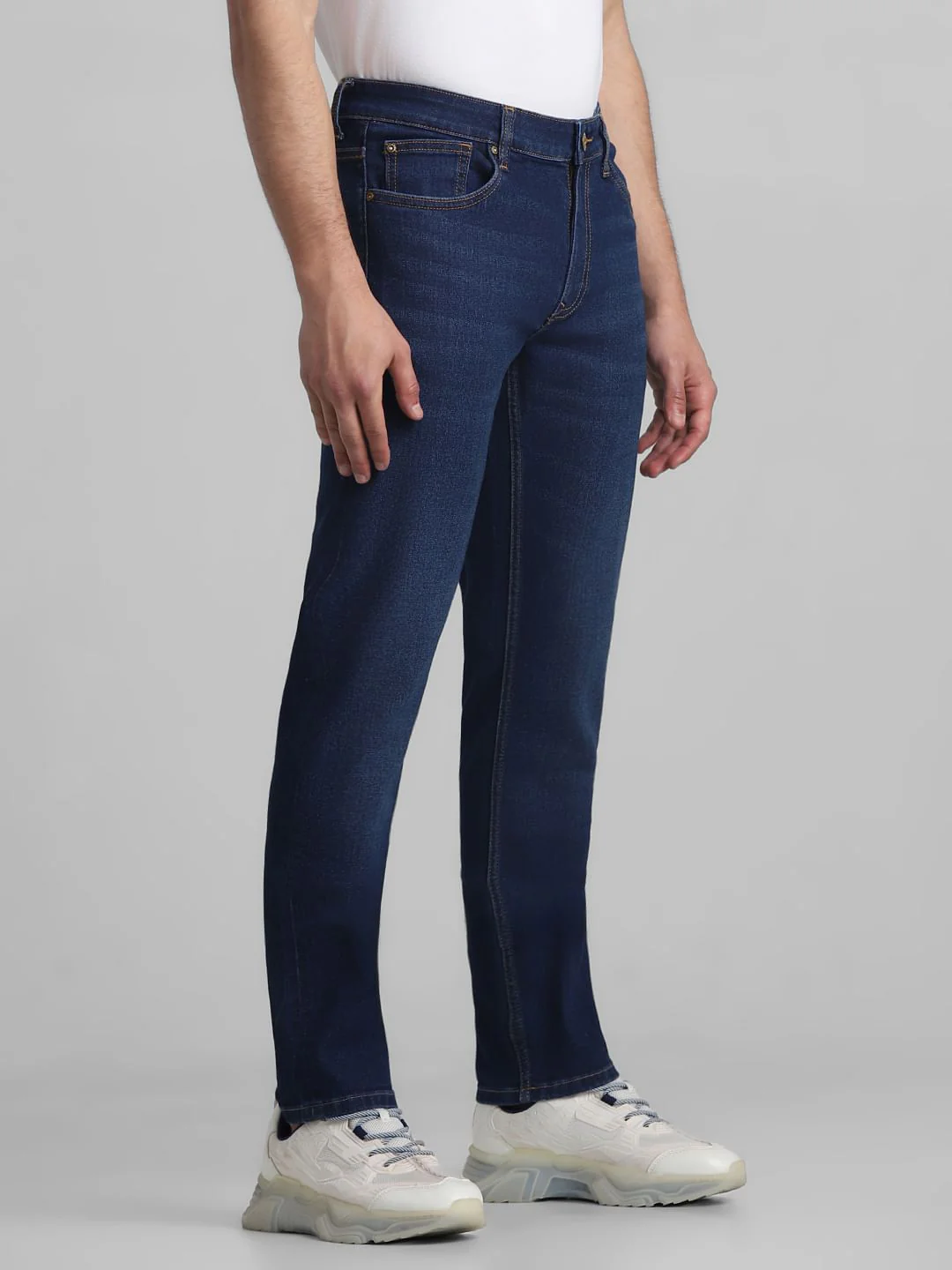 Blue Low Rise Ben Skinny Fit Jeans - Image 2