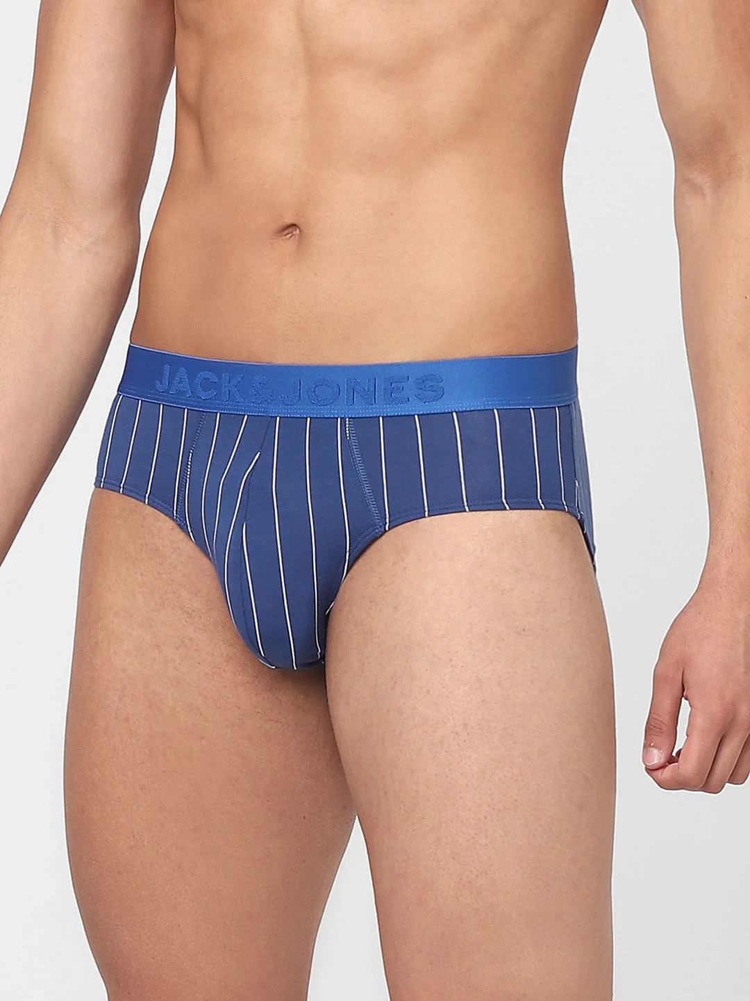 Blue Striped Briefs - Image 2
