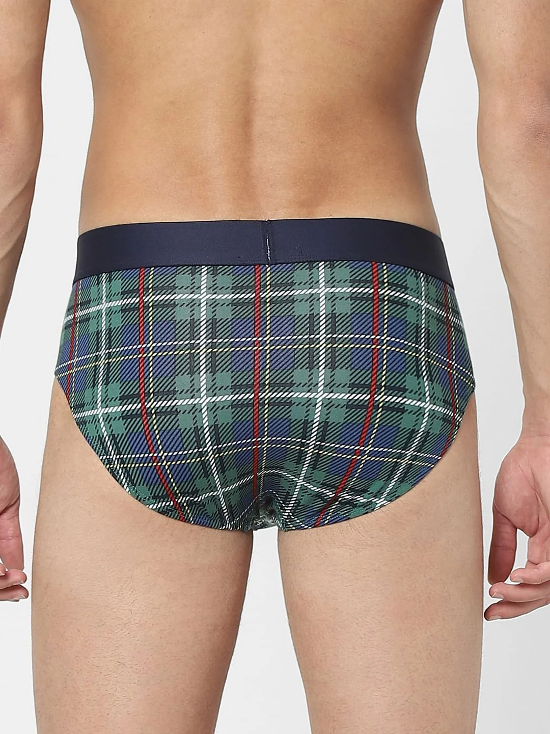 Green Checks Briefs - Image 3