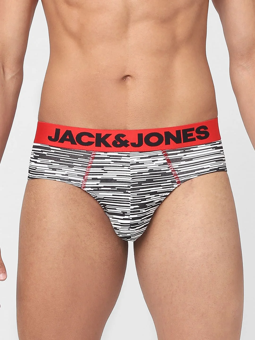 Black Printed Briefs