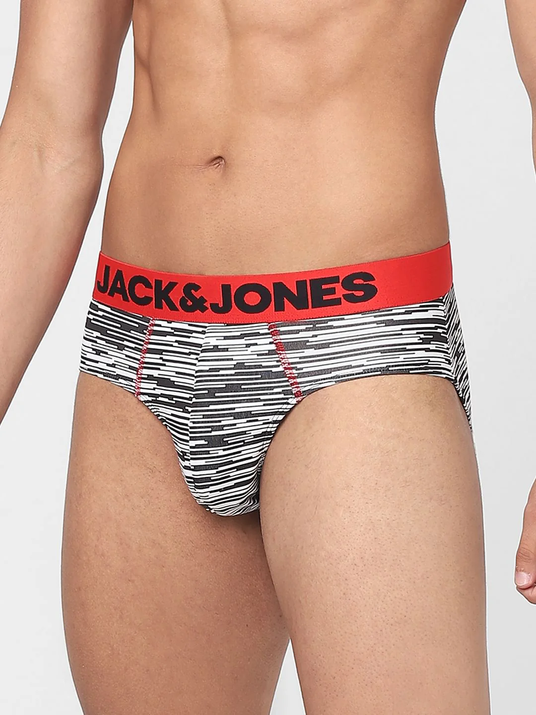 Black Printed Briefs - Image 2