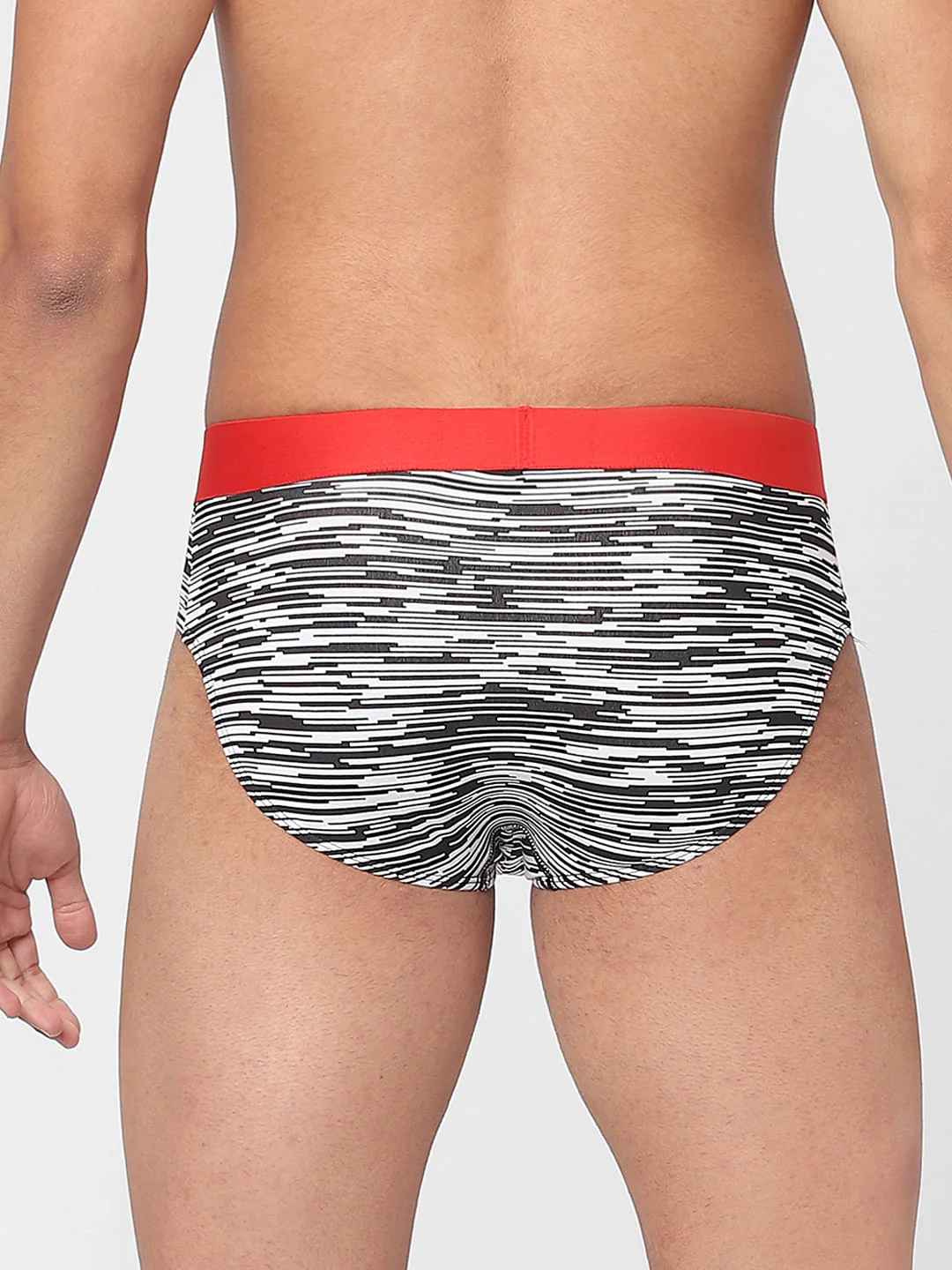 Black Printed Briefs - Image 3