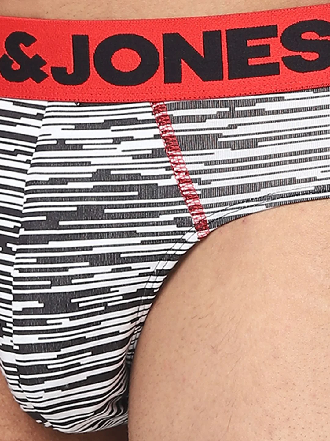 Black Printed Briefs - Image 4