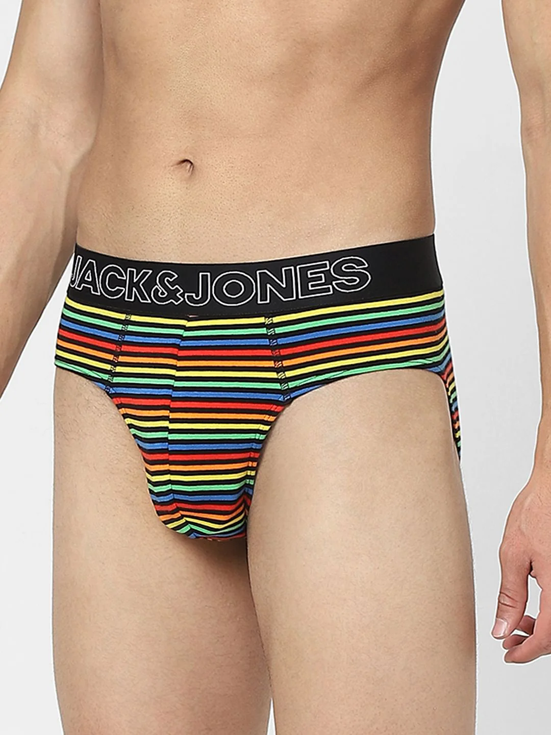 Multi-coloured Striped Briefs - Image 2